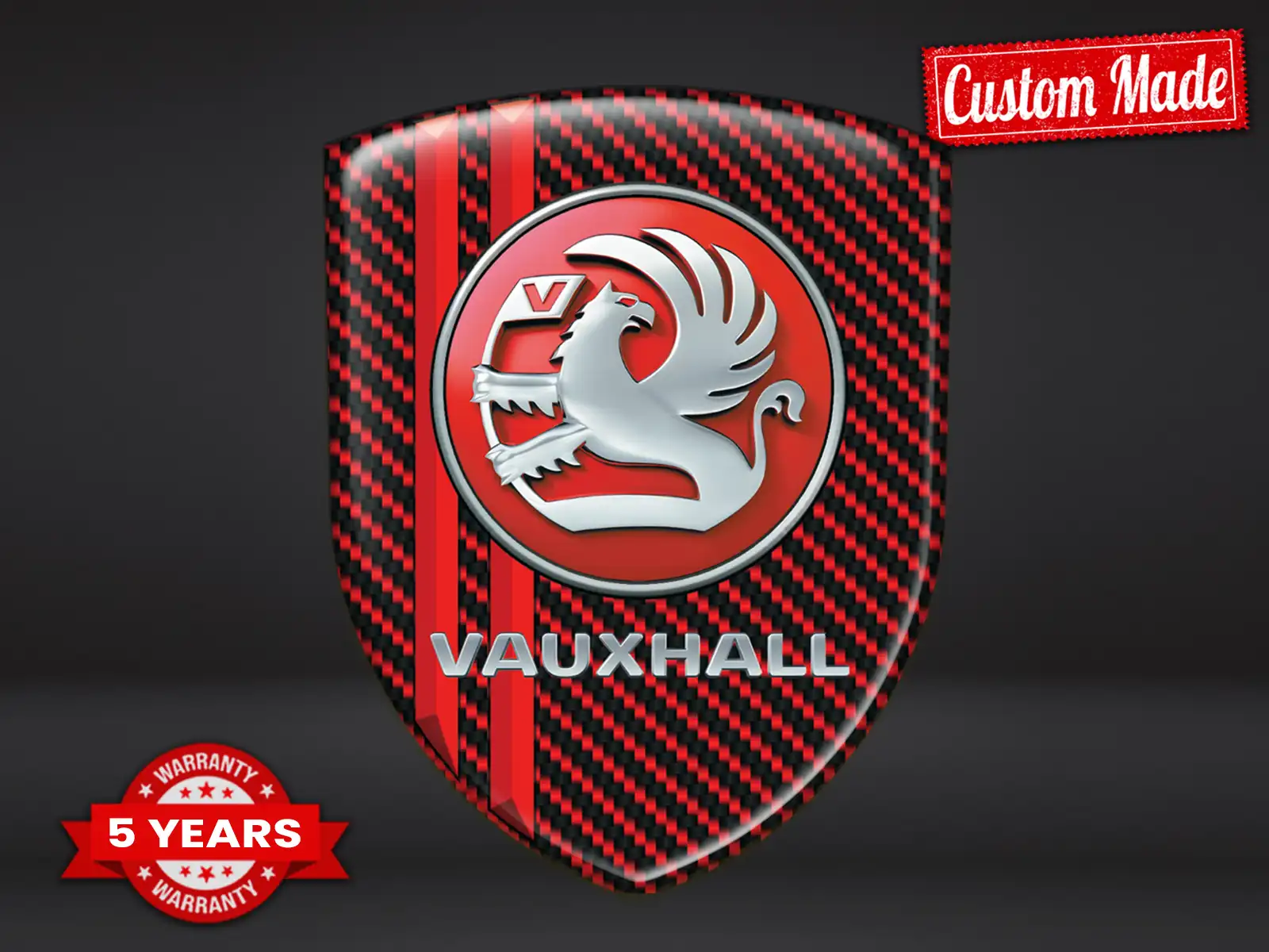Vauxhall Autosticker Business Racing Design Hochwertig